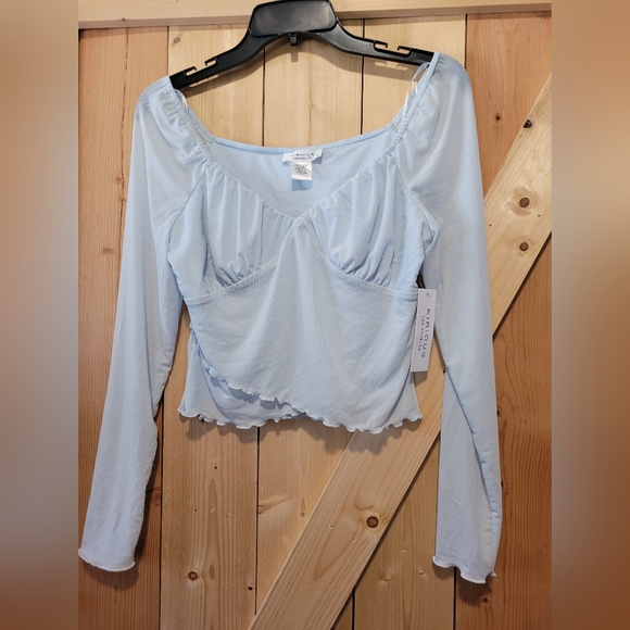 Light Blue Cropped Top Kirious Los Angeles - Picture 6 of 8